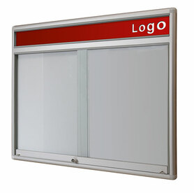 Gablota Dallas  Magnetyczna-drzwi przesuwane z logo 95x100