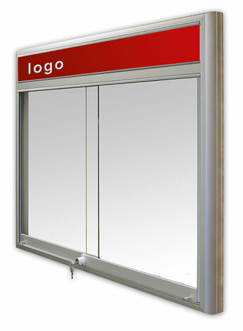 Gablota Casablanka magnetyczna-drzwi przesuwane z logo 95x100 (1)