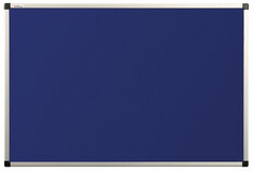 Tablica tekstylna (niebieski-unijny) rama aluminiowa model B2 60×90 cm