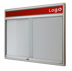Gablota Dallas  Magnetyczna-drzwi przesuwane z logo 91x120 (10xA4)