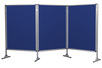 Ścianka parawanowa stacjonarna (niebieski-unijny) 100x120 cm (2)